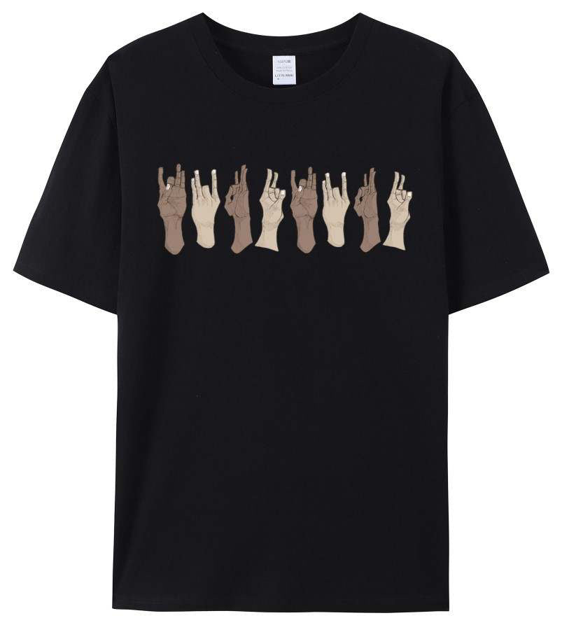HD HAND SIGN LOGO SHIRT