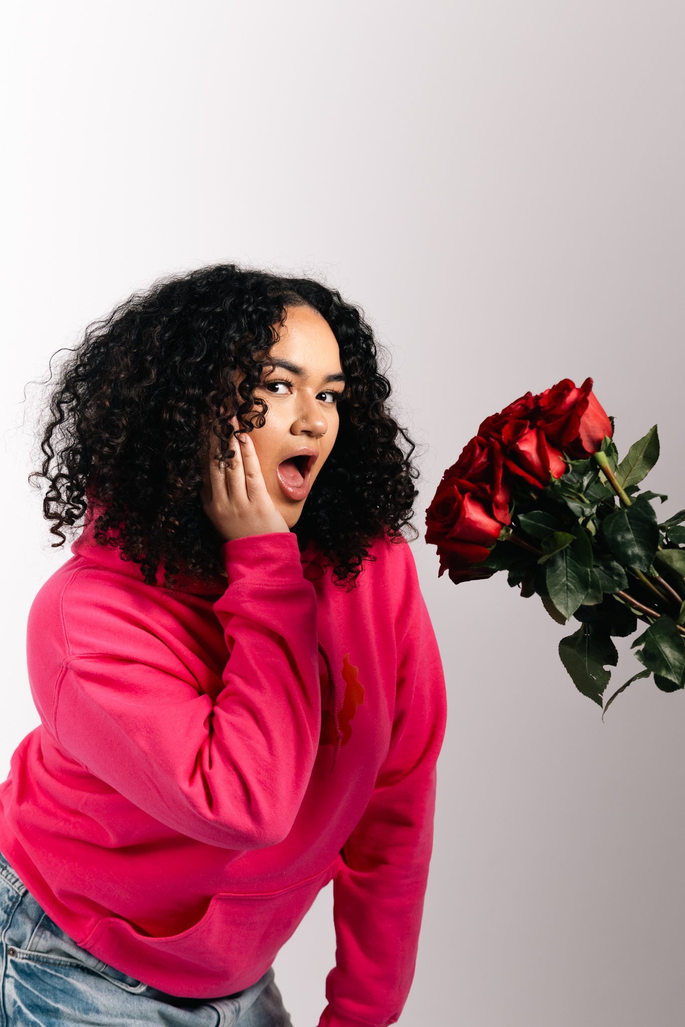 WAR FOR HD LOVERS PINK HOODIE
