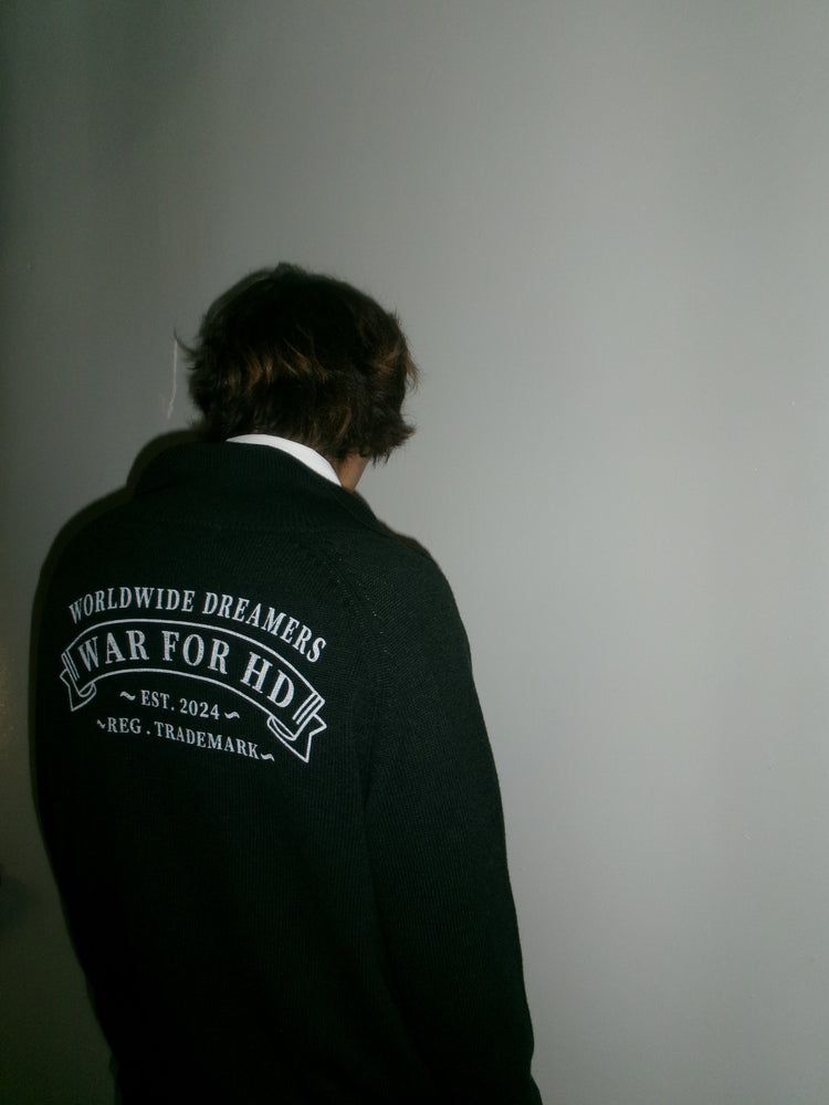 WAR FOR HD / QUARTER-ZIP SWEATER (UNISEX)