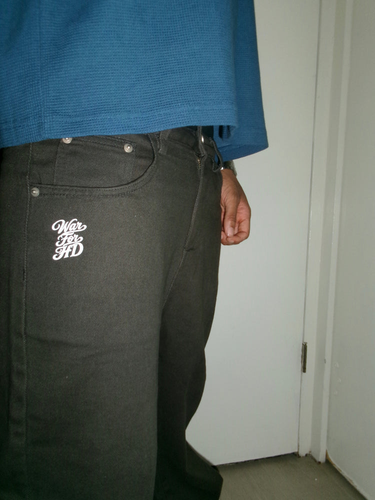WAR FOR HD / LIBERATOR DENIM / VINTAGE WASH STRAIGHT LEG JEANS