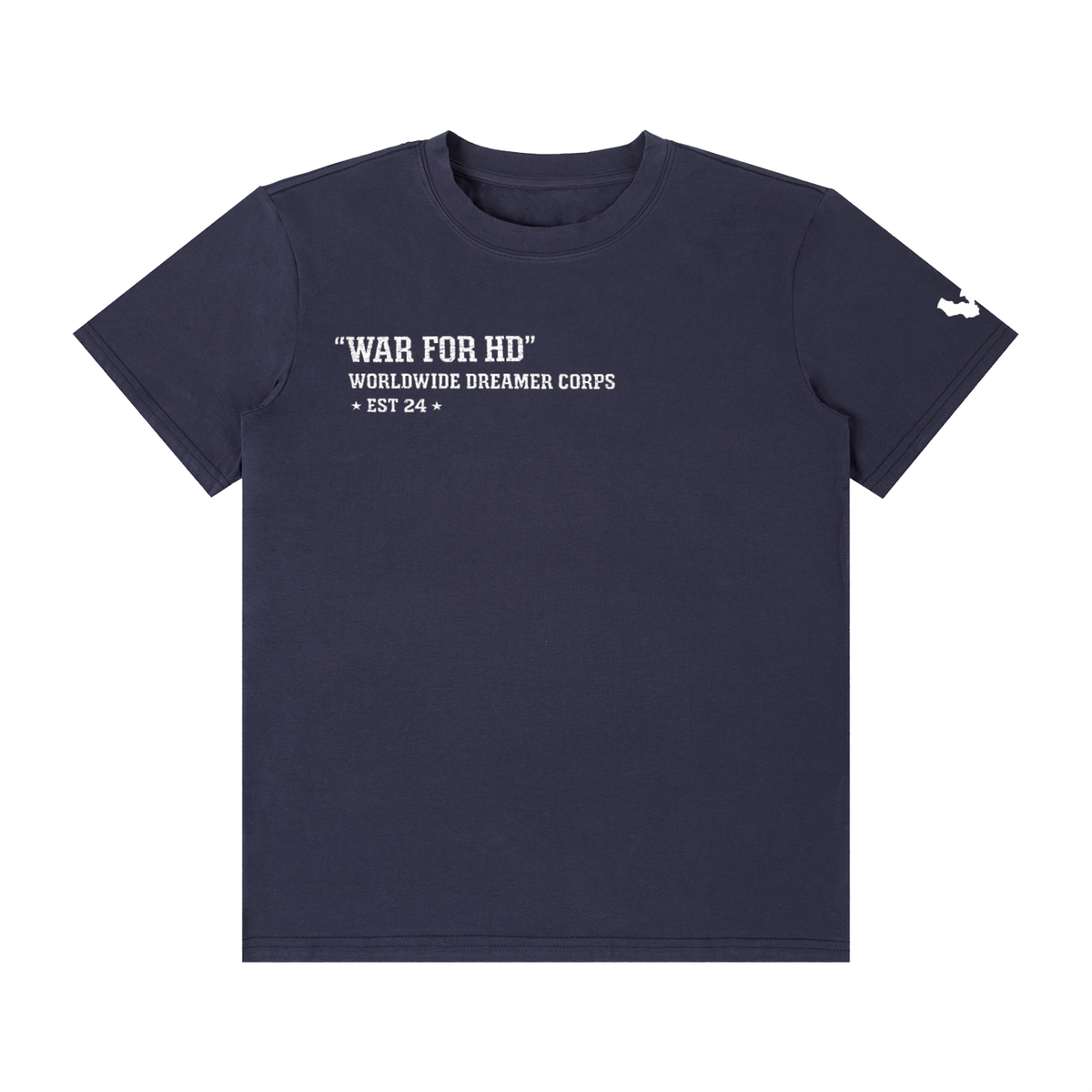 War For HD/WWDC Classic Crew Neck Cotton T-Shirt