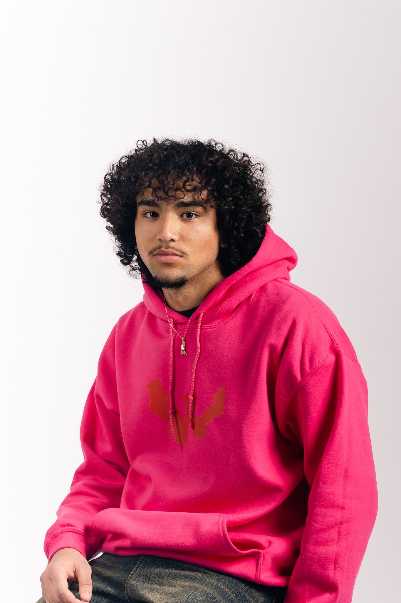 WAR FOR HD LOVERS PINK HOODIE (Men’s)