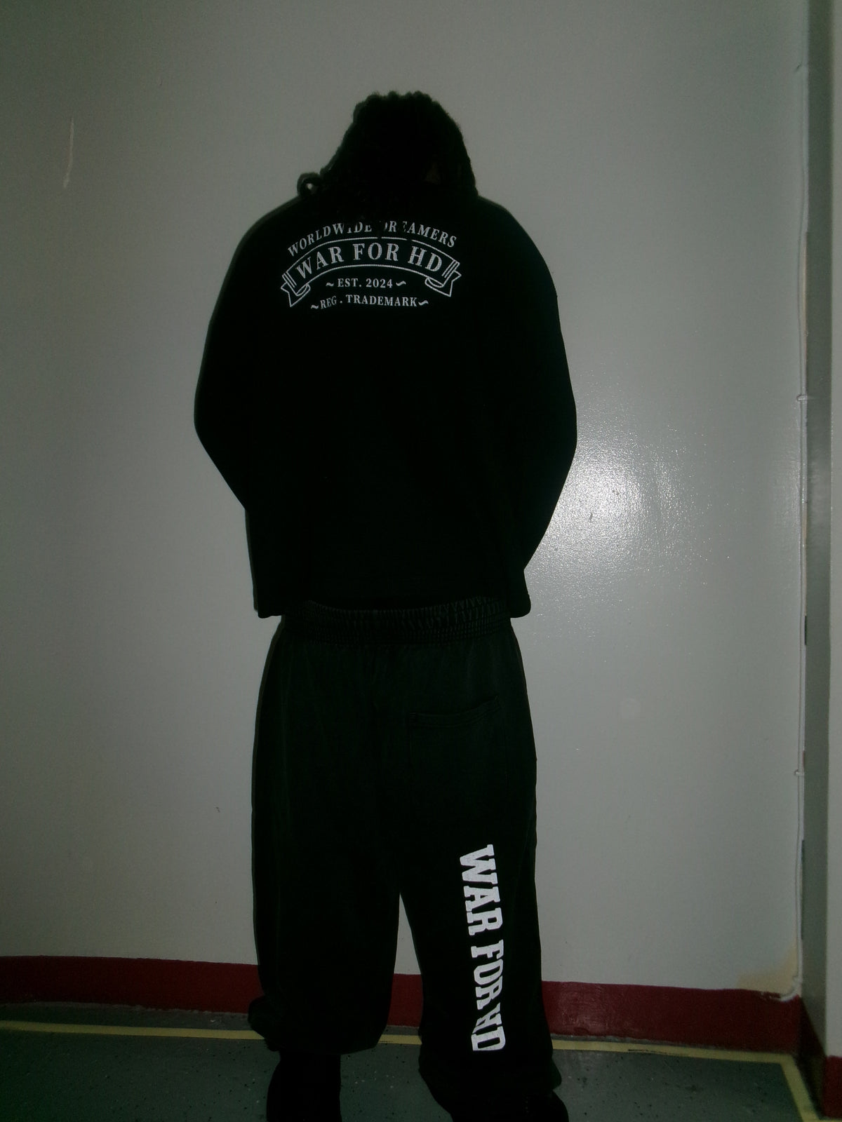 WAR FOR HD / WAFFLE KNIT THERMAL / MIDNIGHT BLACK