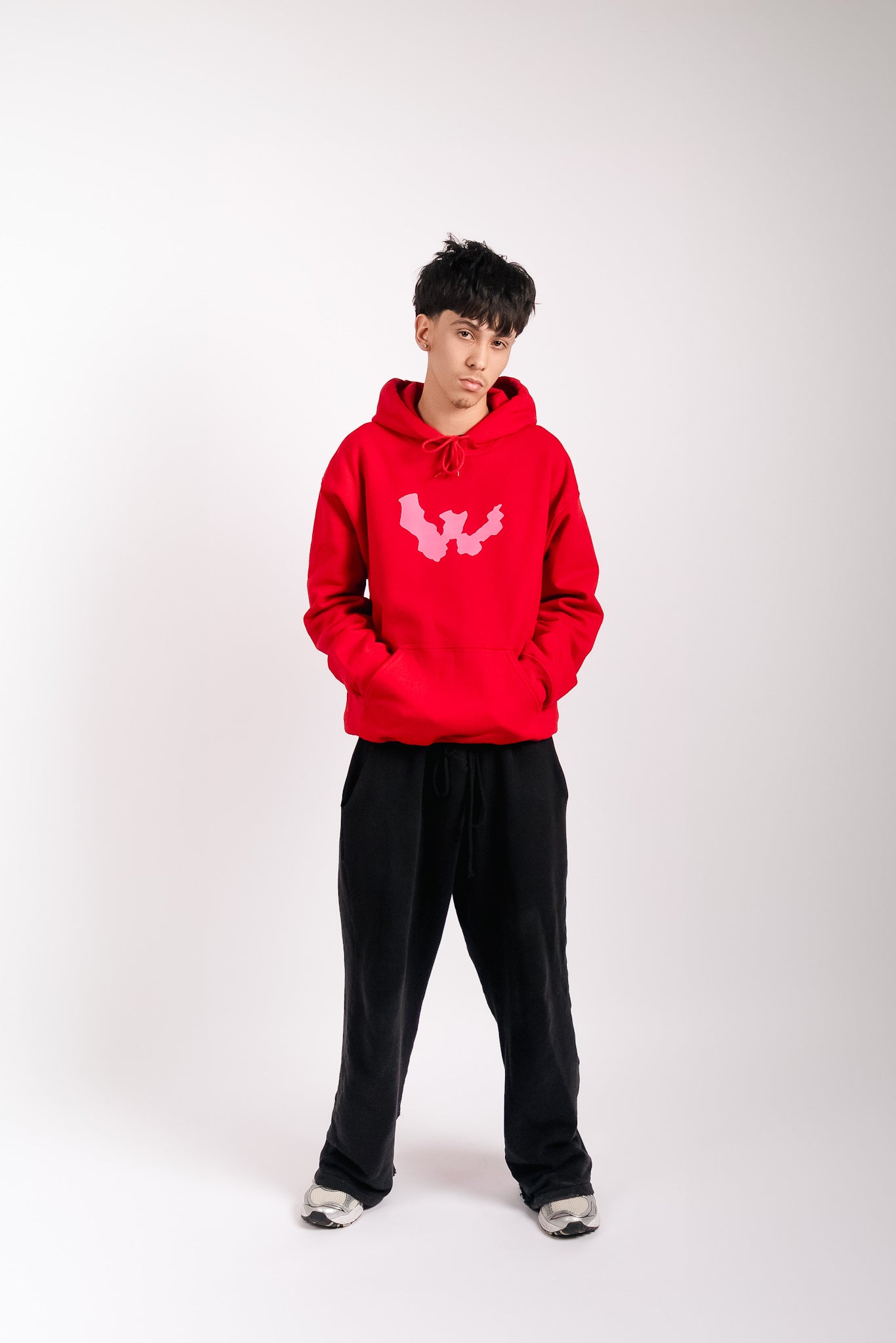 WAR FOR HD LOVERS RED HOODIE