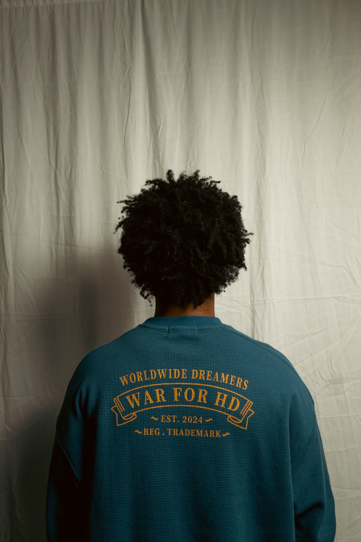 WAR FOR HD / WAFFLE KNIT THERMAL / HOMETOWN SKY
