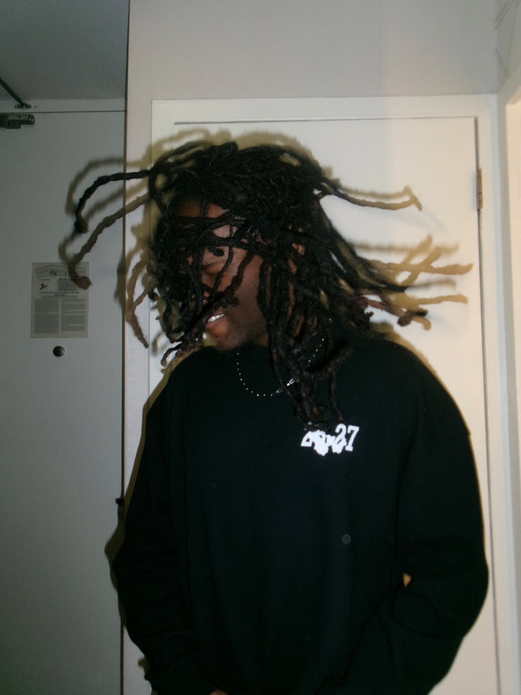 WAR FOR HD / WAFFLE KNIT THERMAL / MIDNIGHT BLACK
