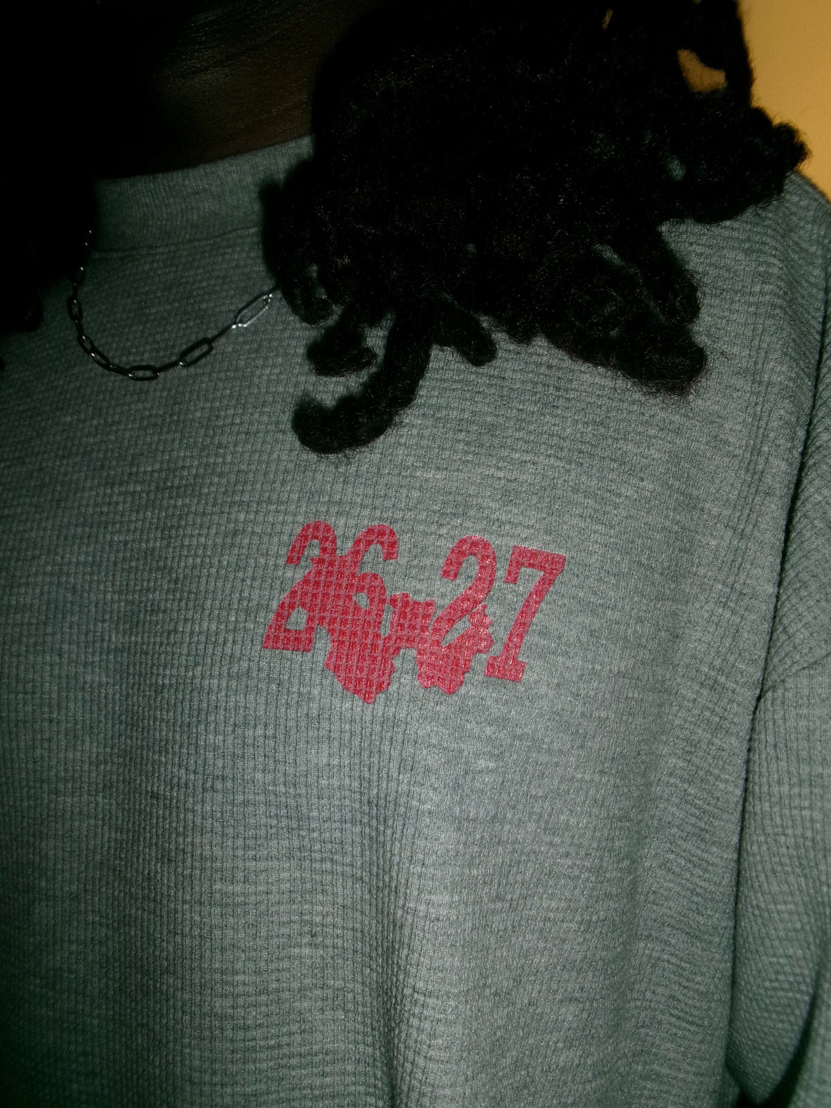 WAR FOR HD / WAFFLE KNIT THERMAL / COLD ASH