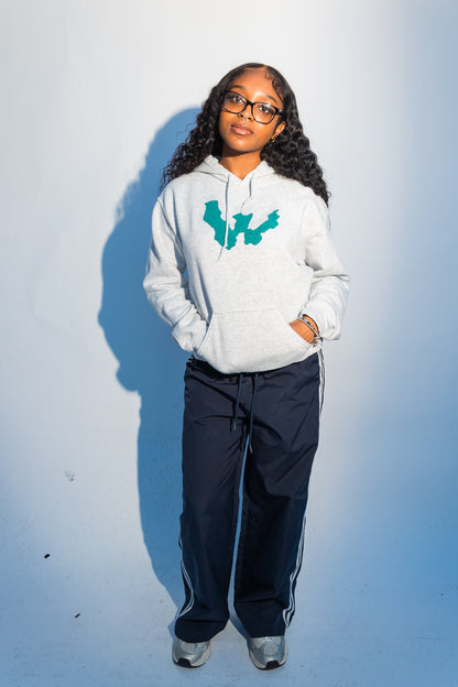 WAR FOR HD GREEN LOGO HOODIE (Women’s)