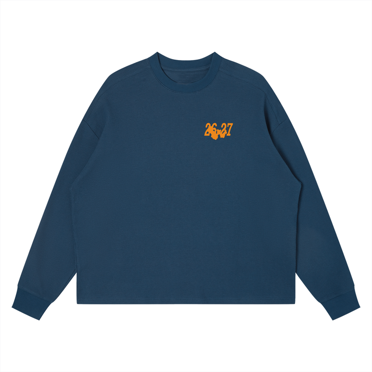 WAR FOR HD / WAFFLE KNIT THERMAL / HOMETOWN SKY