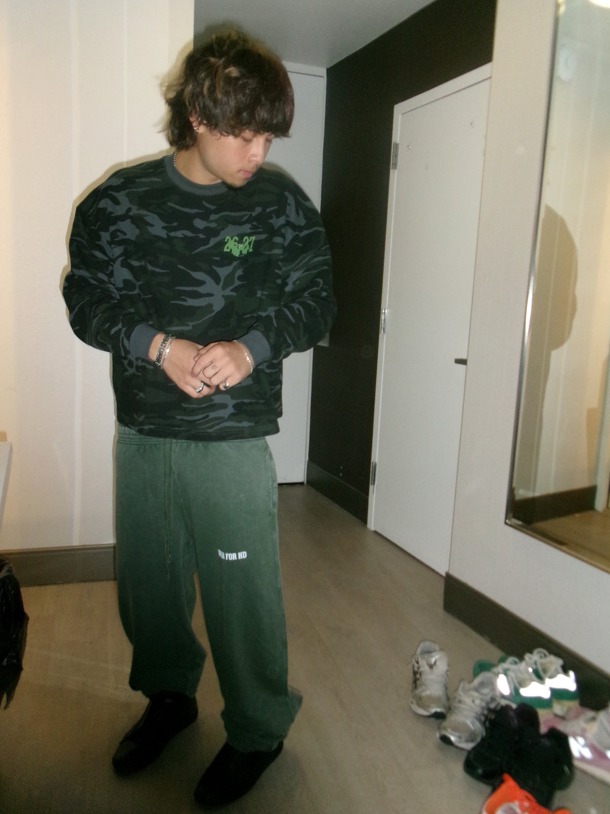 WAR FOR HD / WAFFLE KNIT THERMAL / NIGHTFALL CAMO
