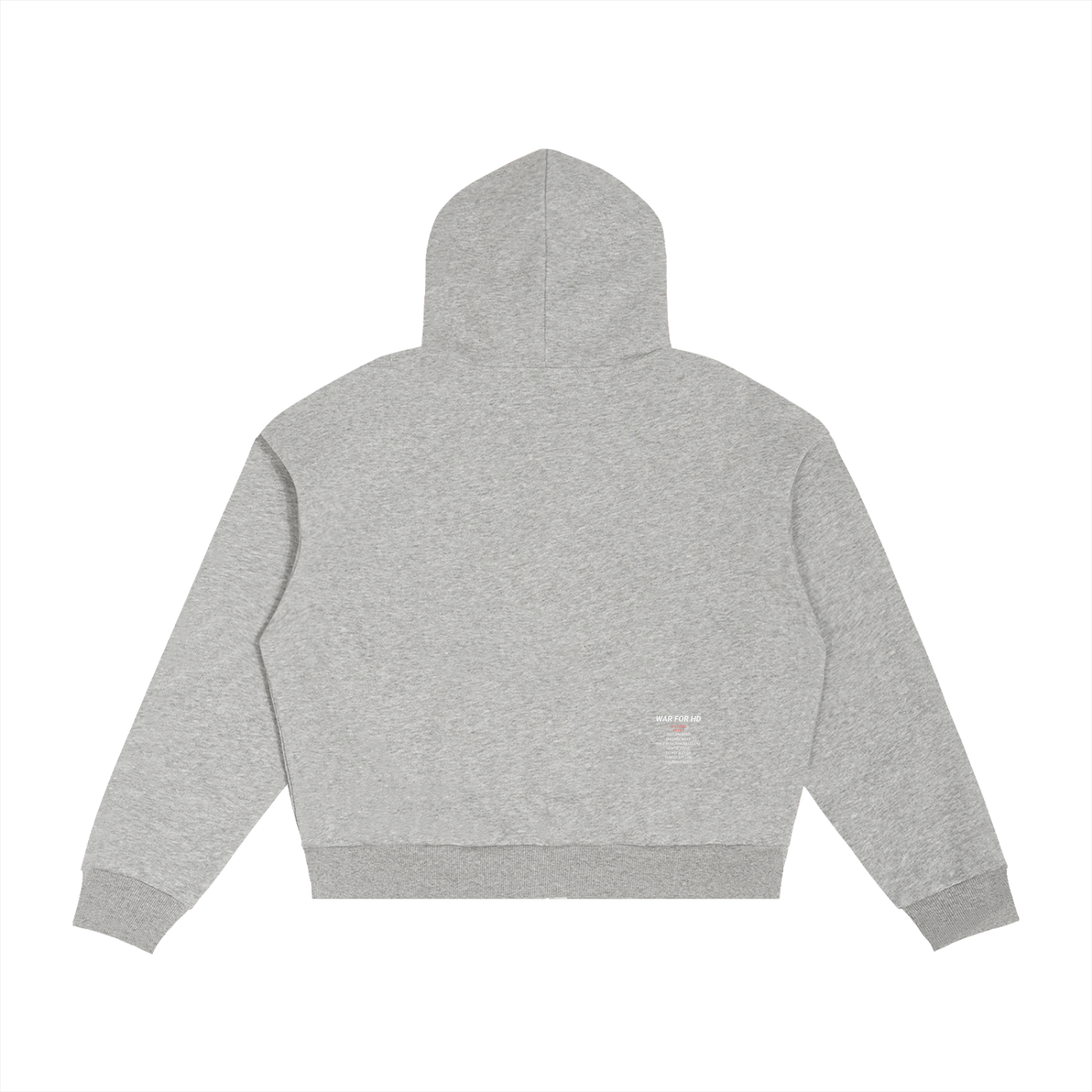 Worldwide Dreamers Club/Plaid Boxy Zip Hoodie