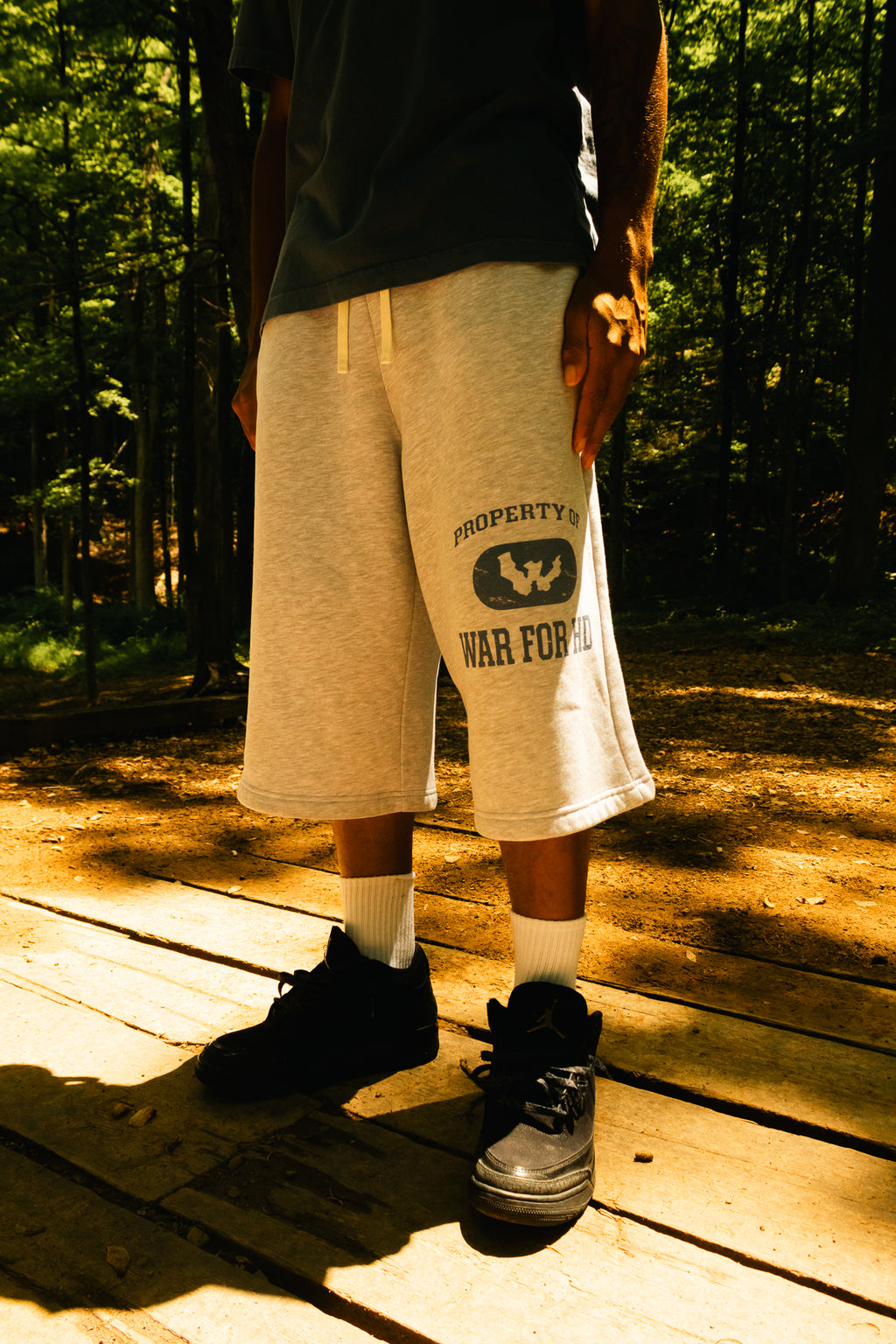 War For HD Night Watch Navy 3/4 Shorts