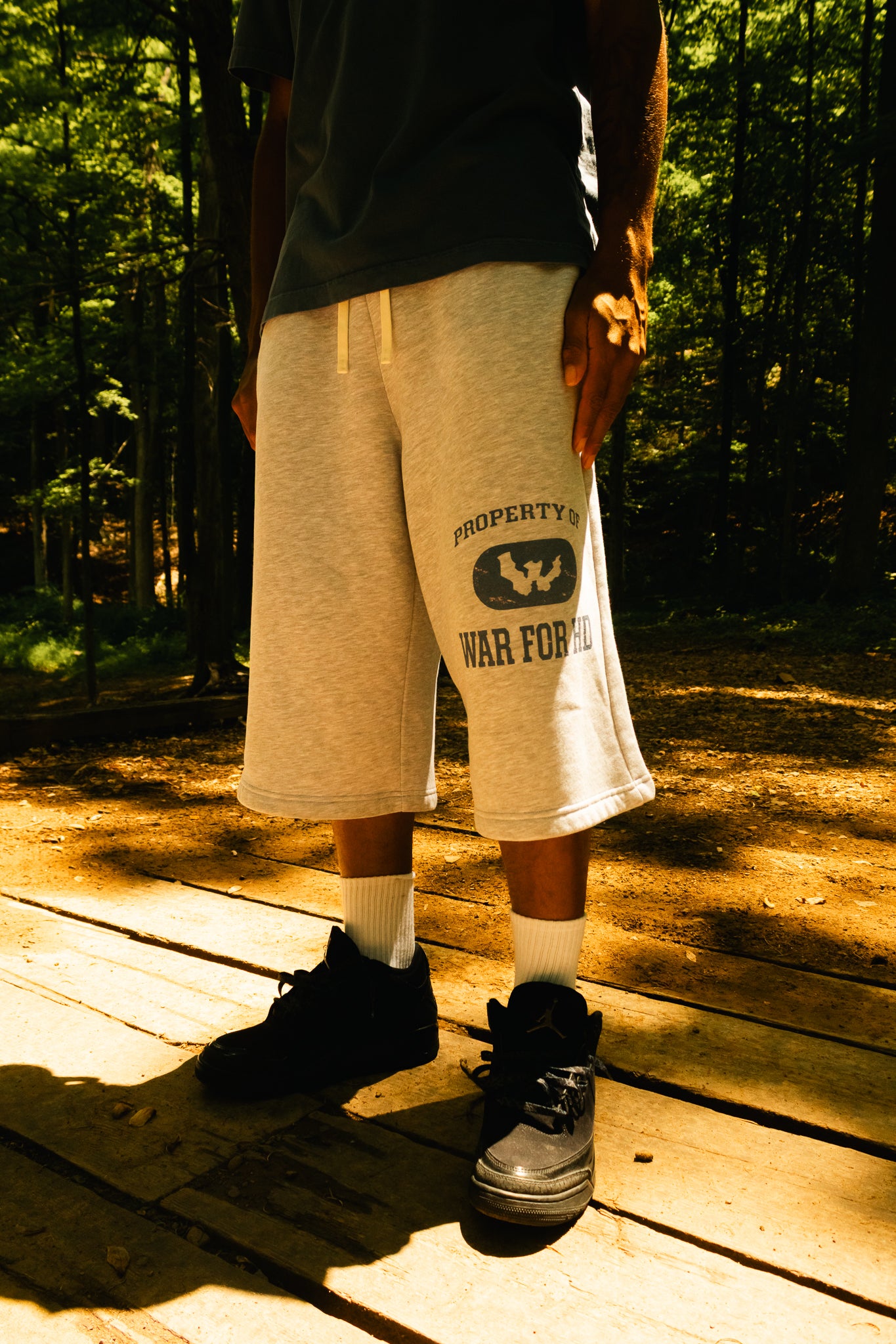 War For HD Night Watch Navy 3/4 Shorts