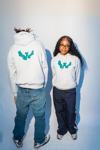 WAR FOR HD GREEN LOGO HOODIE (Women’s)