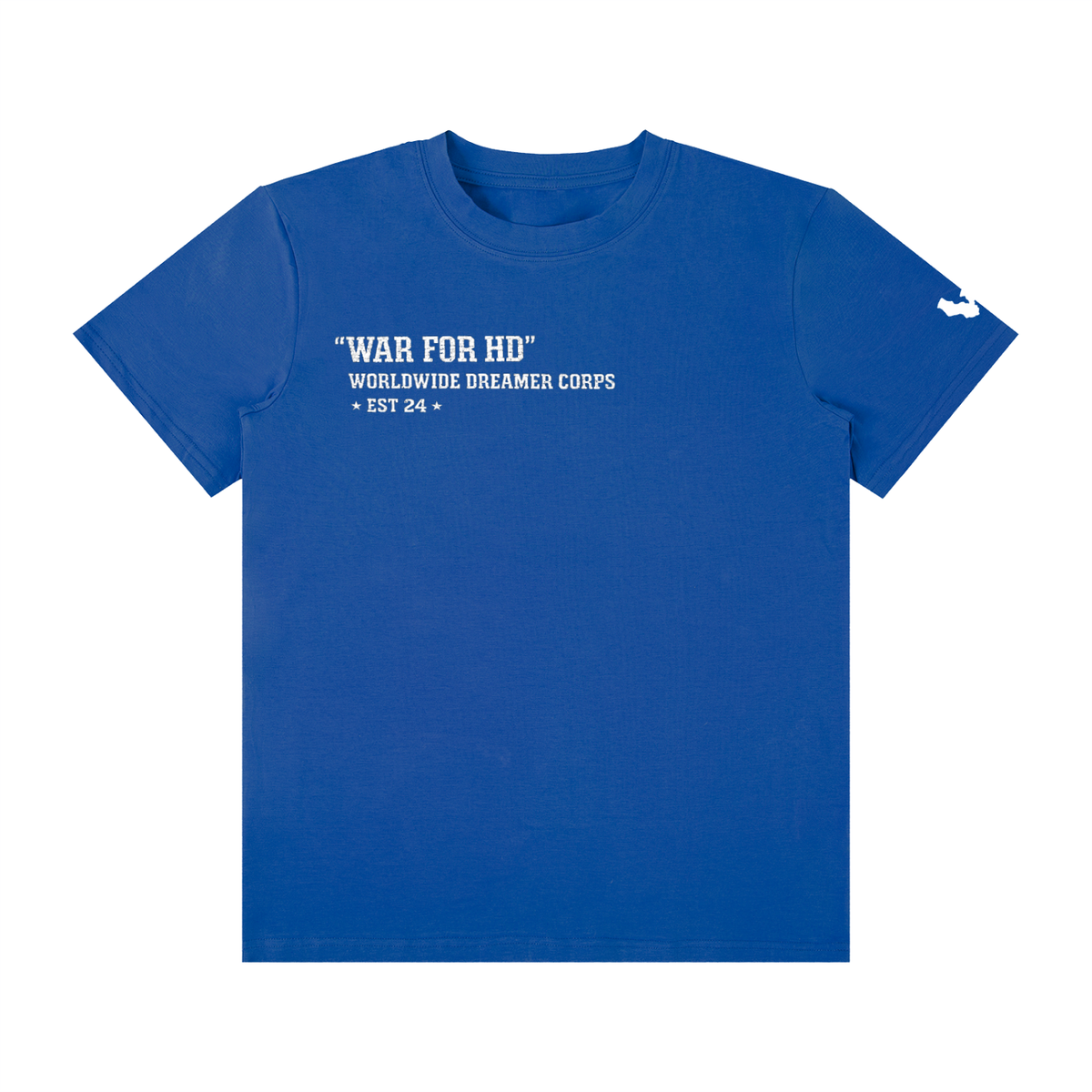War For HD/WWDC Classic Crew Neck Cotton T-Shirt