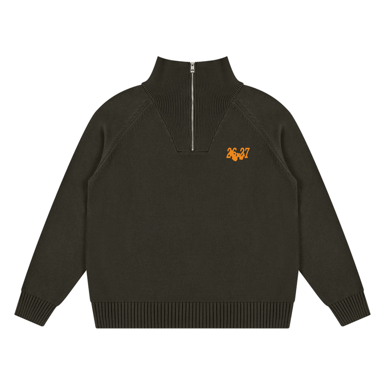 WAR FOR HD / QUARTER-ZIP SWEATER (UNISEX)
