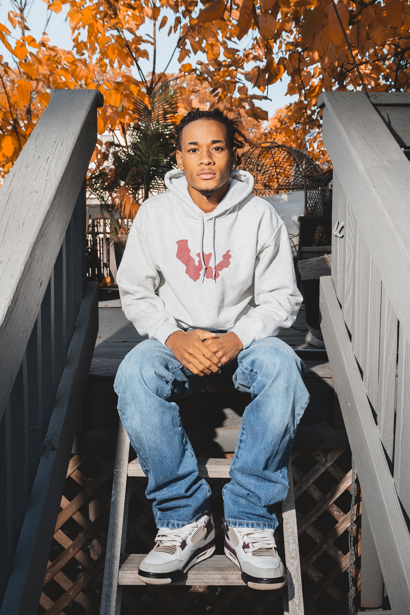 WAR FOR HD RED LOGO HOODIE (Men’s)