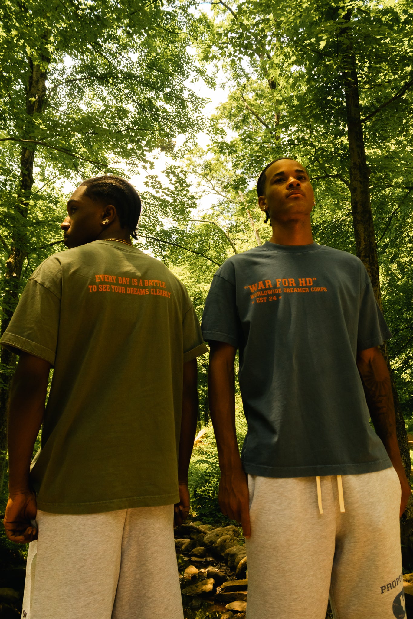 War For HD Vintage Wash "Dreamer Corps" Army T-Shirt