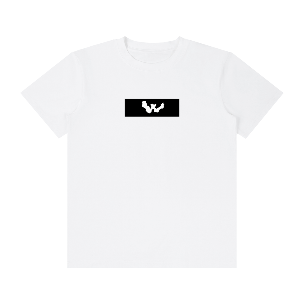 War For HD Black Box logo Crew Neck Cotton T-Shirt