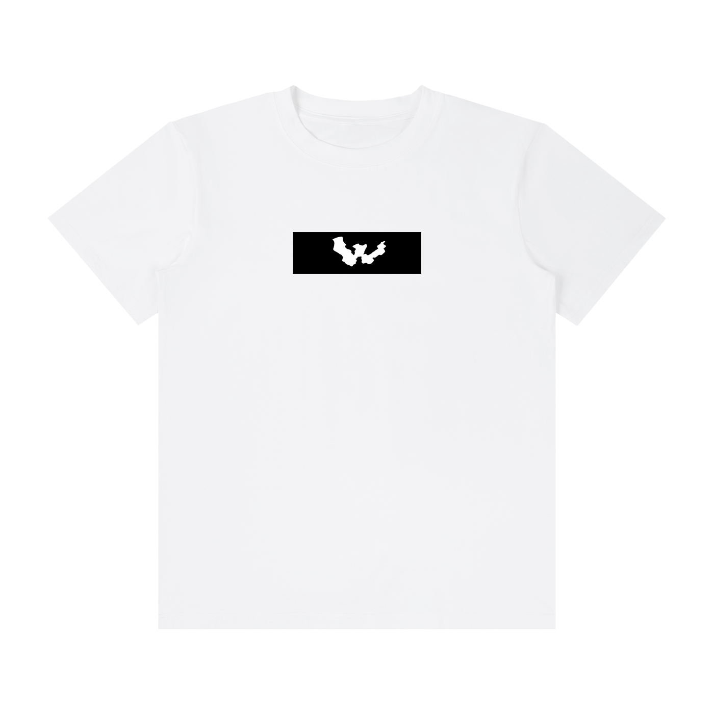 War For HD Black Box logo Crew Neck Cotton T-Shirt