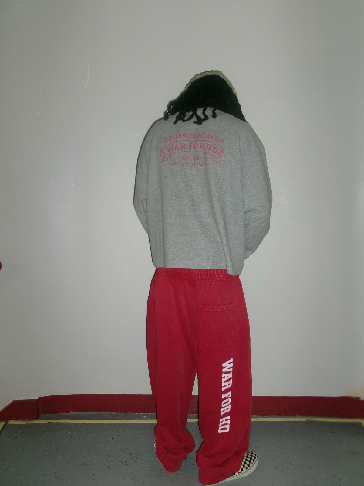 WAR FOR HD / WAFFLE KNIT THERMAL / COLD ASH