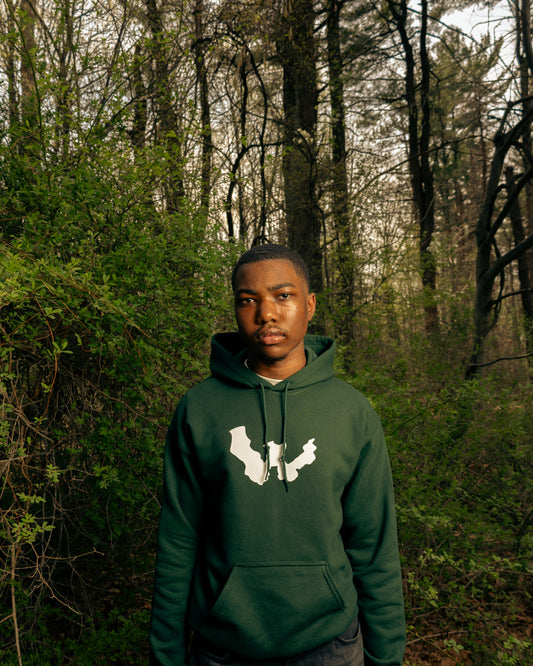 WAR FOR HD FOREST GREEN HOODIE
