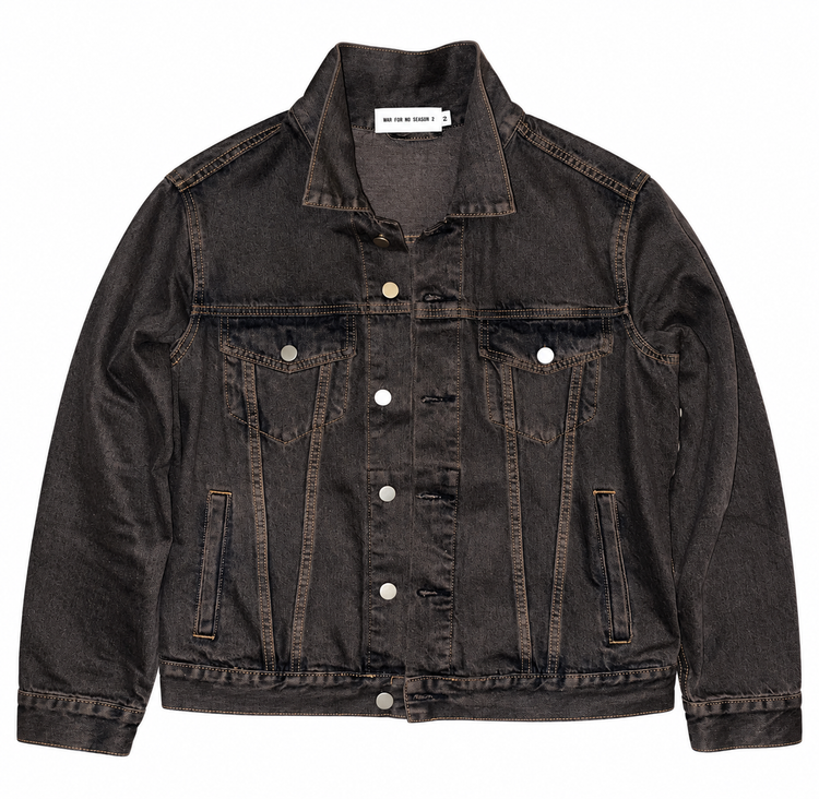 HEIRLOOM DENIM JACKET - CHOCOLATE BROWN (UNISEX)