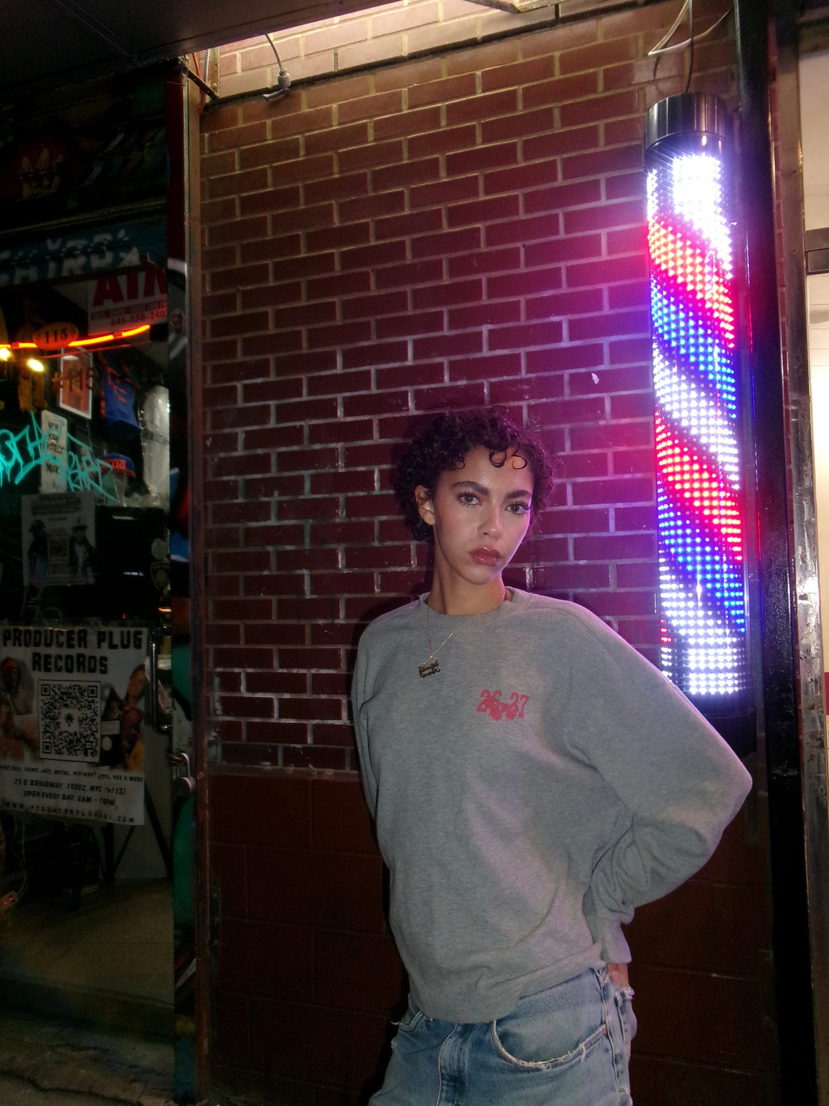 WAR FOR HD / WAFFLE KNIT THERMAL / COLD ASH
