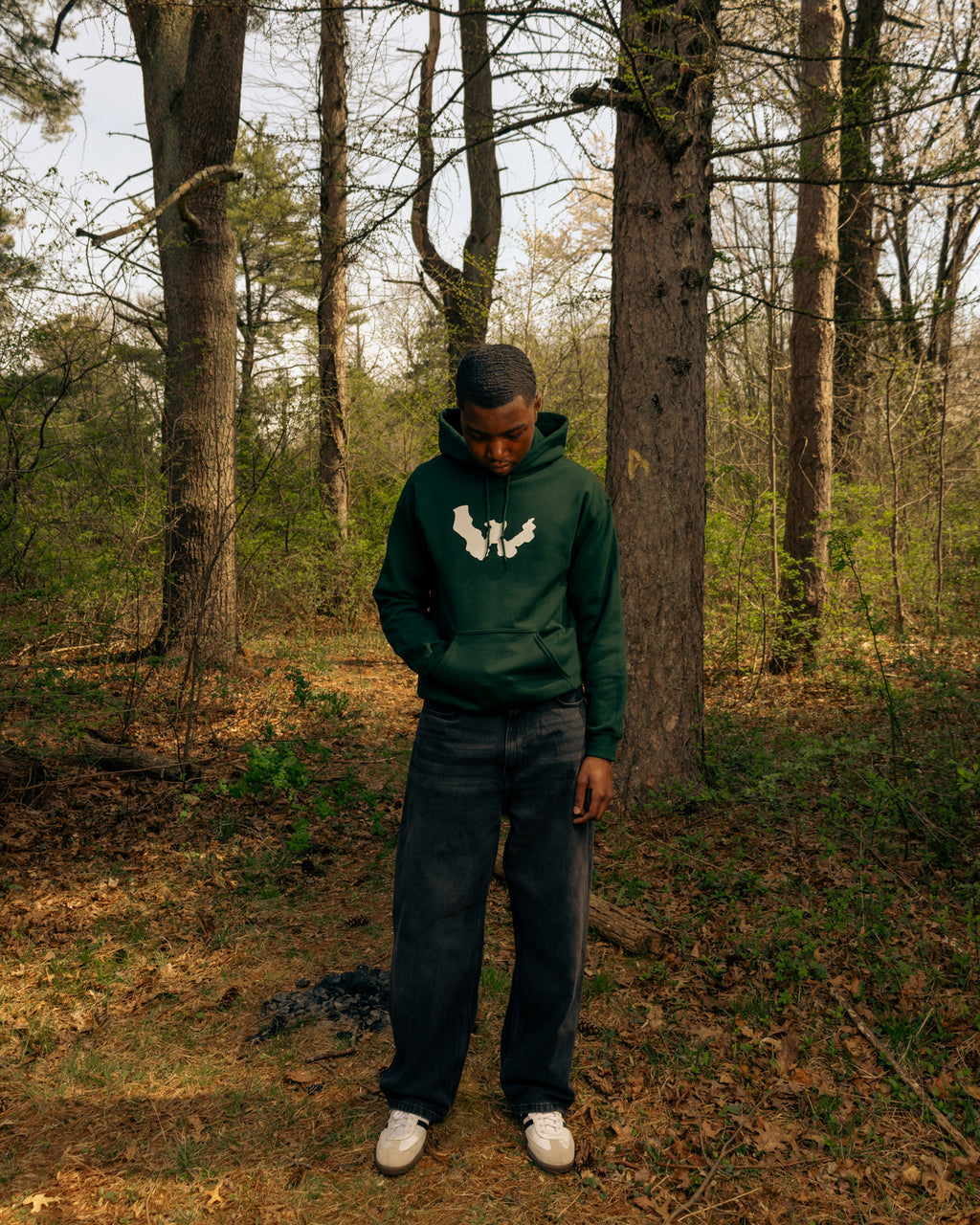 WAR FOR HD FOREST GREEN HOODIE