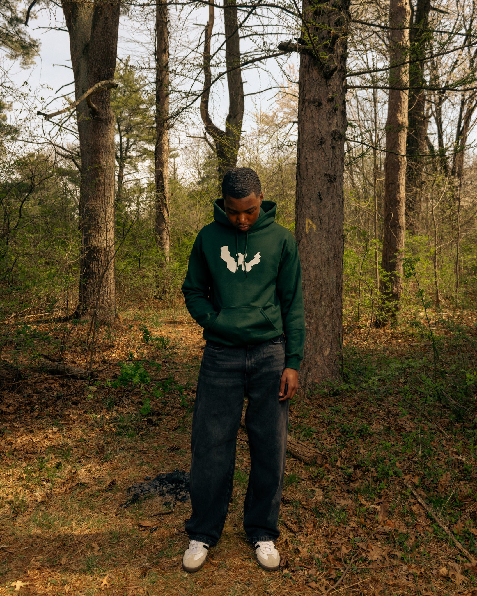 WAR FOR HD FOREST GREEN HOODIE