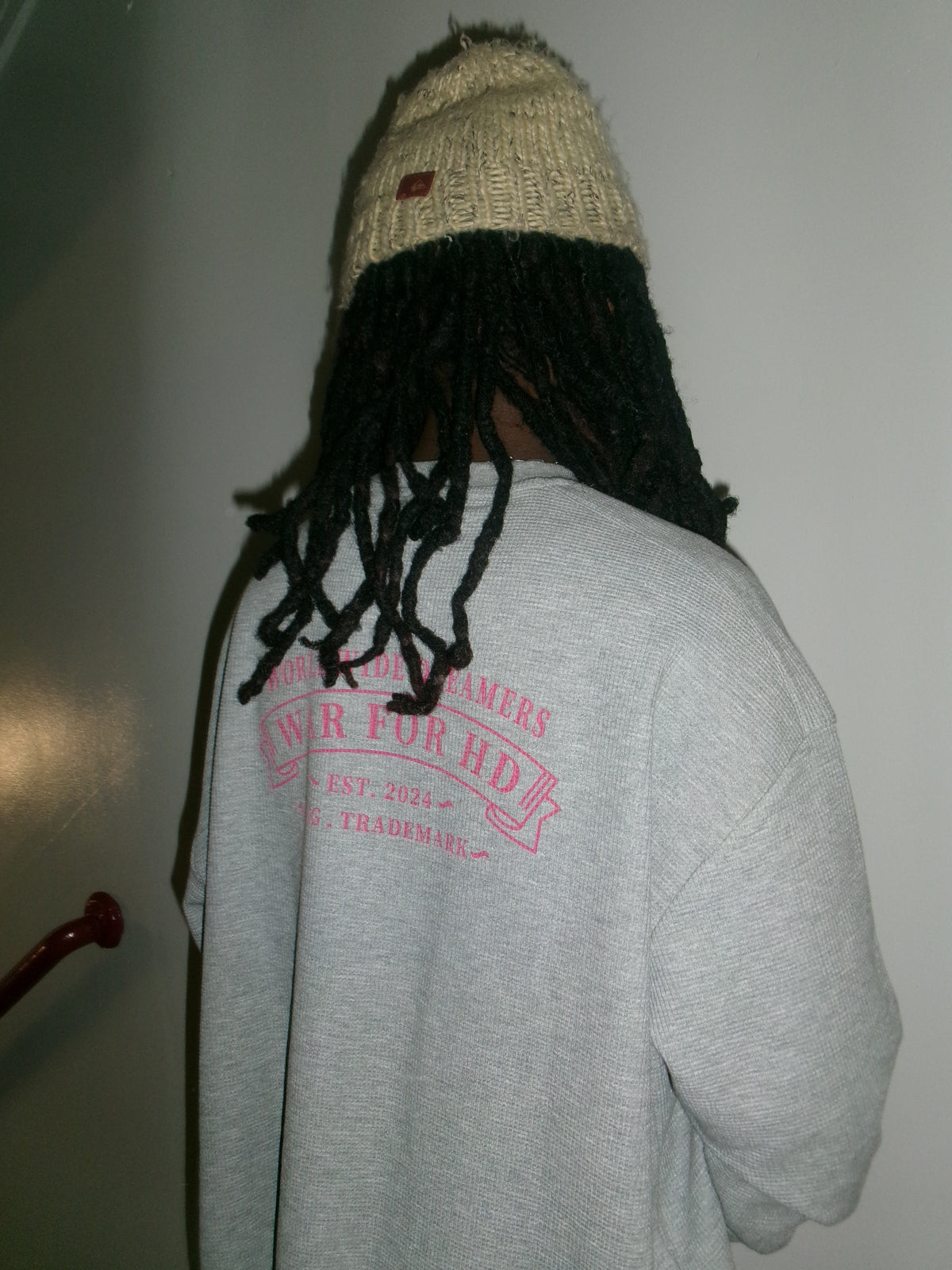 WAR FOR HD / WAFFLE KNIT THERMAL / COLD ASH