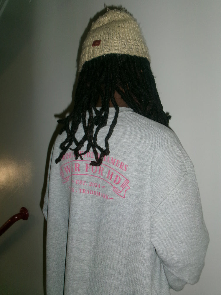WAR FOR HD / WAFFLE KNIT THERMAL / COLD ASH
