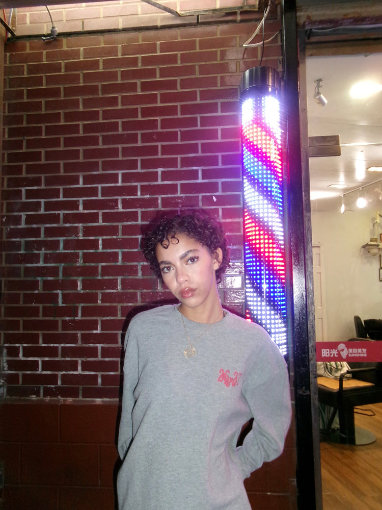 WAR FOR HD / WAFFLE KNIT THERMAL / COLD ASH