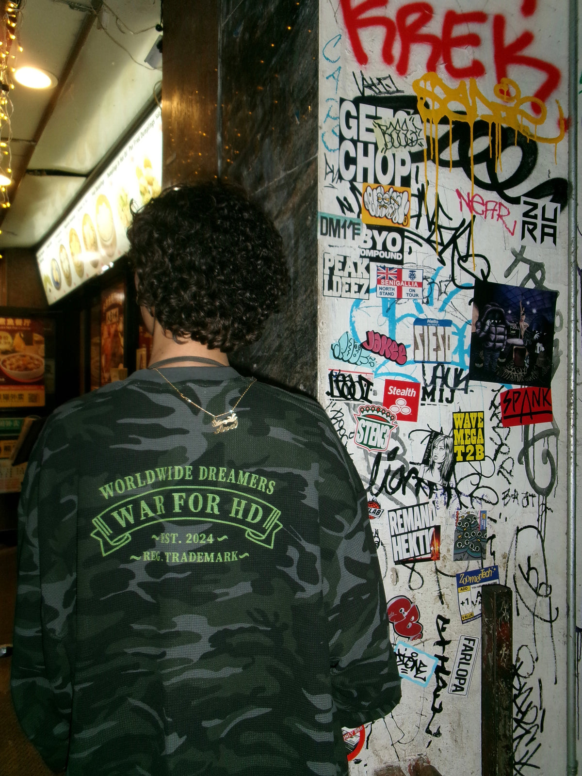 WAR FOR HD / WAFFLE KNIT THERMAL / NIGHTFALL CAMO