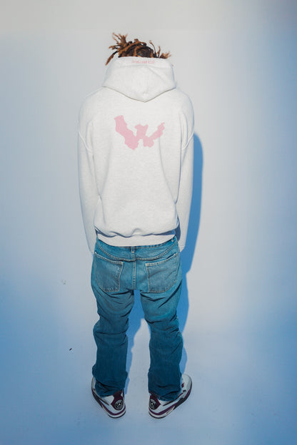 WAR FOR HD PINK LOGO HOODIE (Men’s)