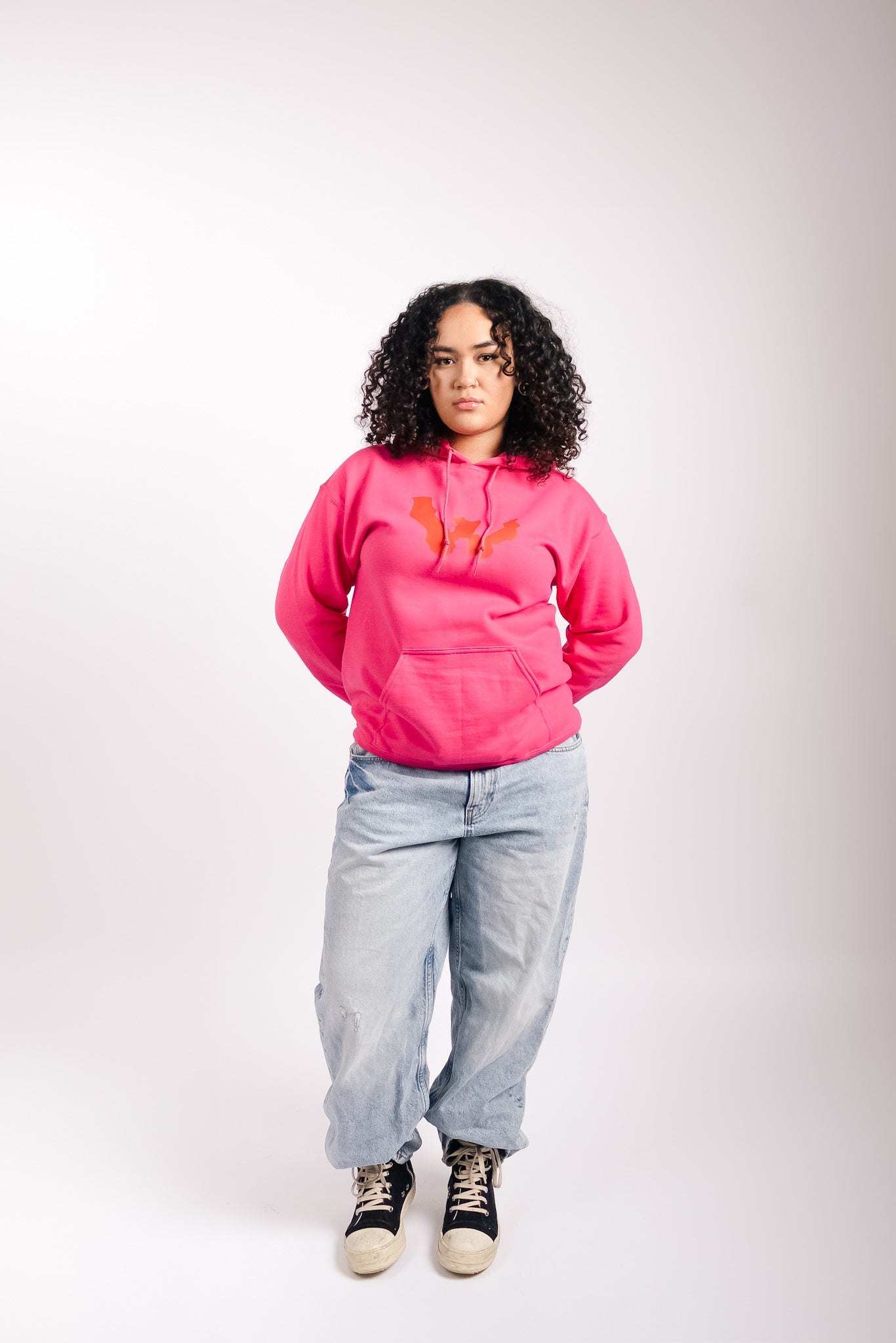 WAR FOR HD LOVERS PINK HOODIE