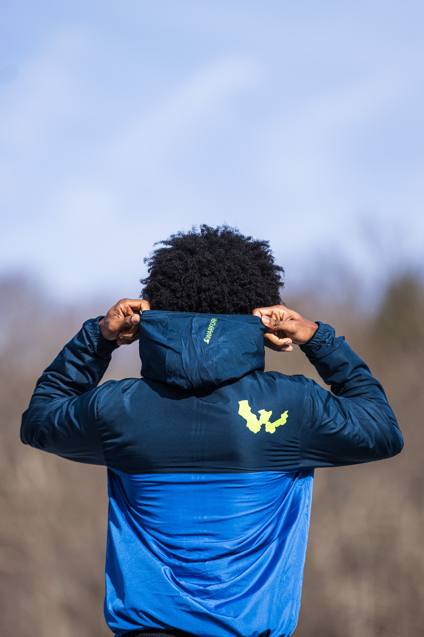 Arctic Neon Wind Breaker Jacket