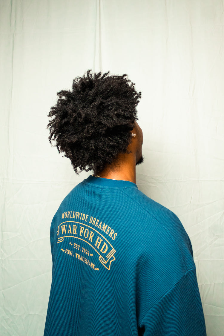 WAR FOR HD / WAFFLE KNIT THERMAL / HOMETOWN SKY