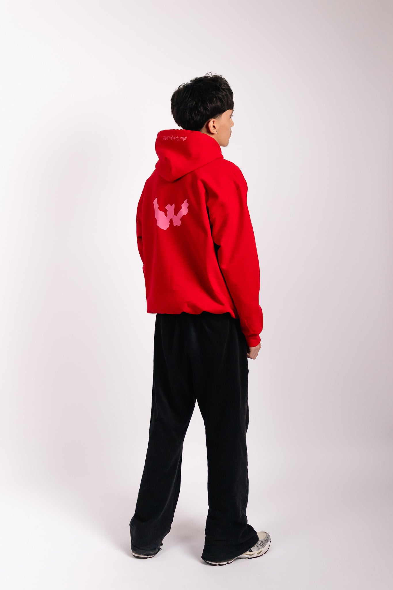WAR FOR HD LOVERS RED HOODIE