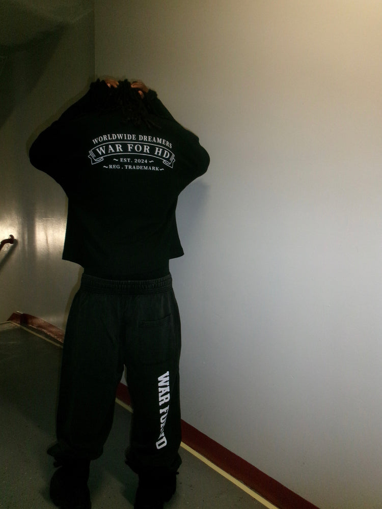 WAR FOR HD / WAFFLE KNIT THERMAL / MIDNIGHT BLACK
