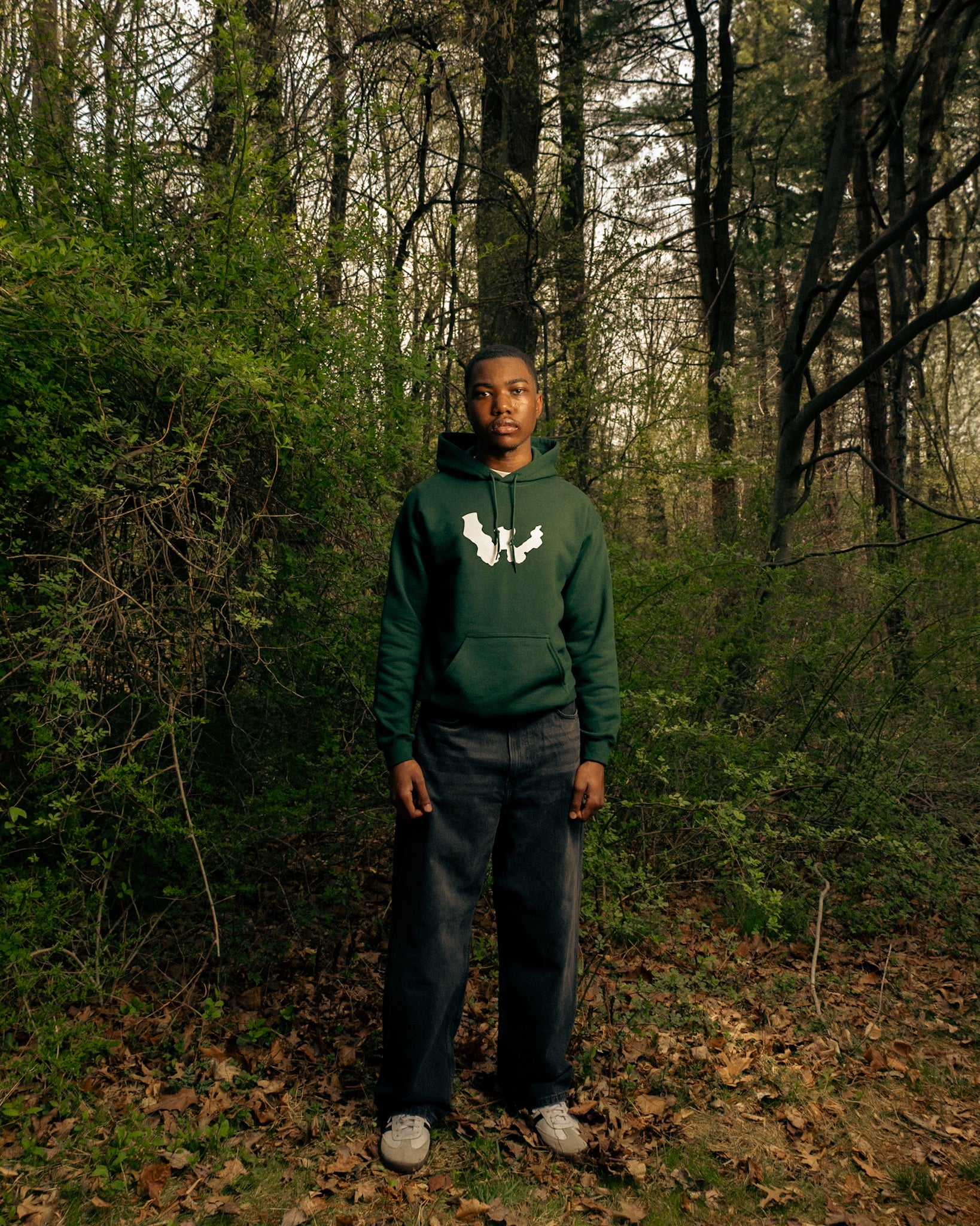 WAR FOR HD FOREST GREEN HOODIE