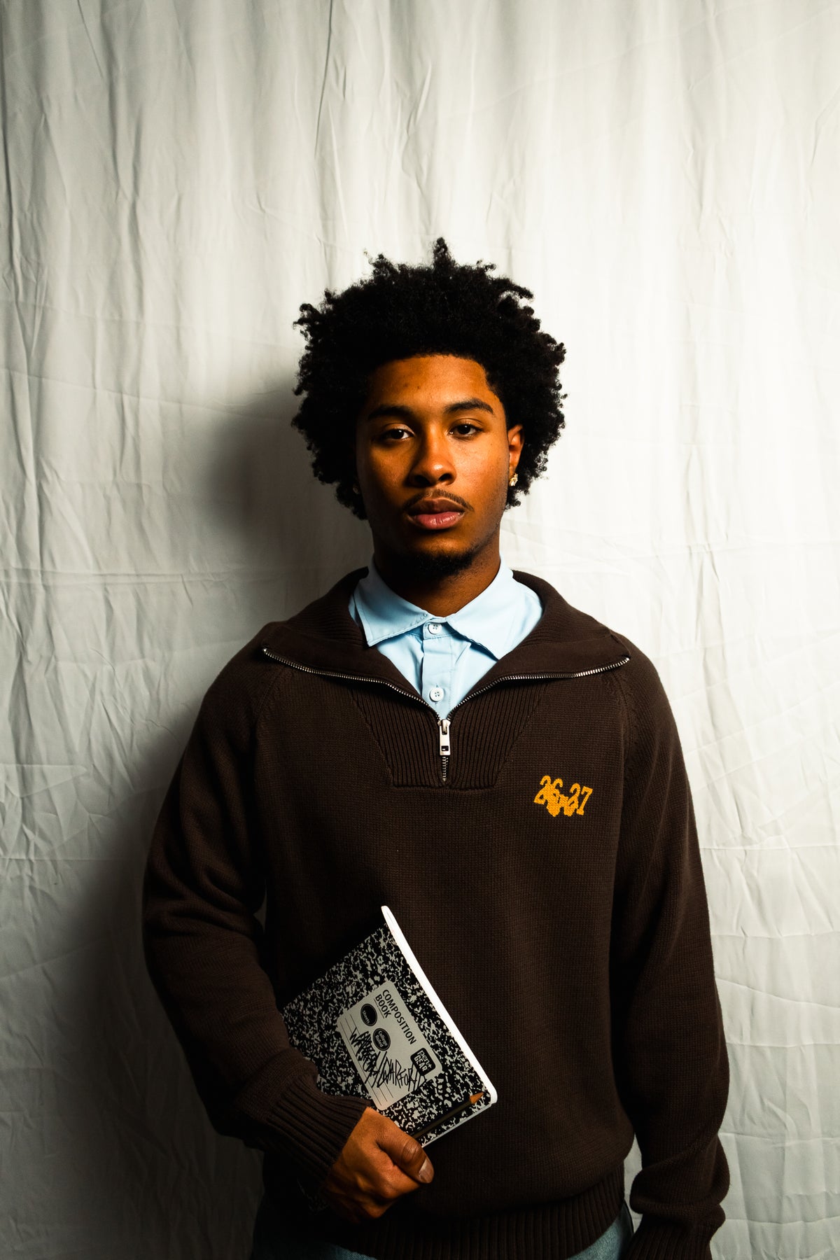 WAR FOR HD / QUARTER-ZIP SWEATER (UNISEX)