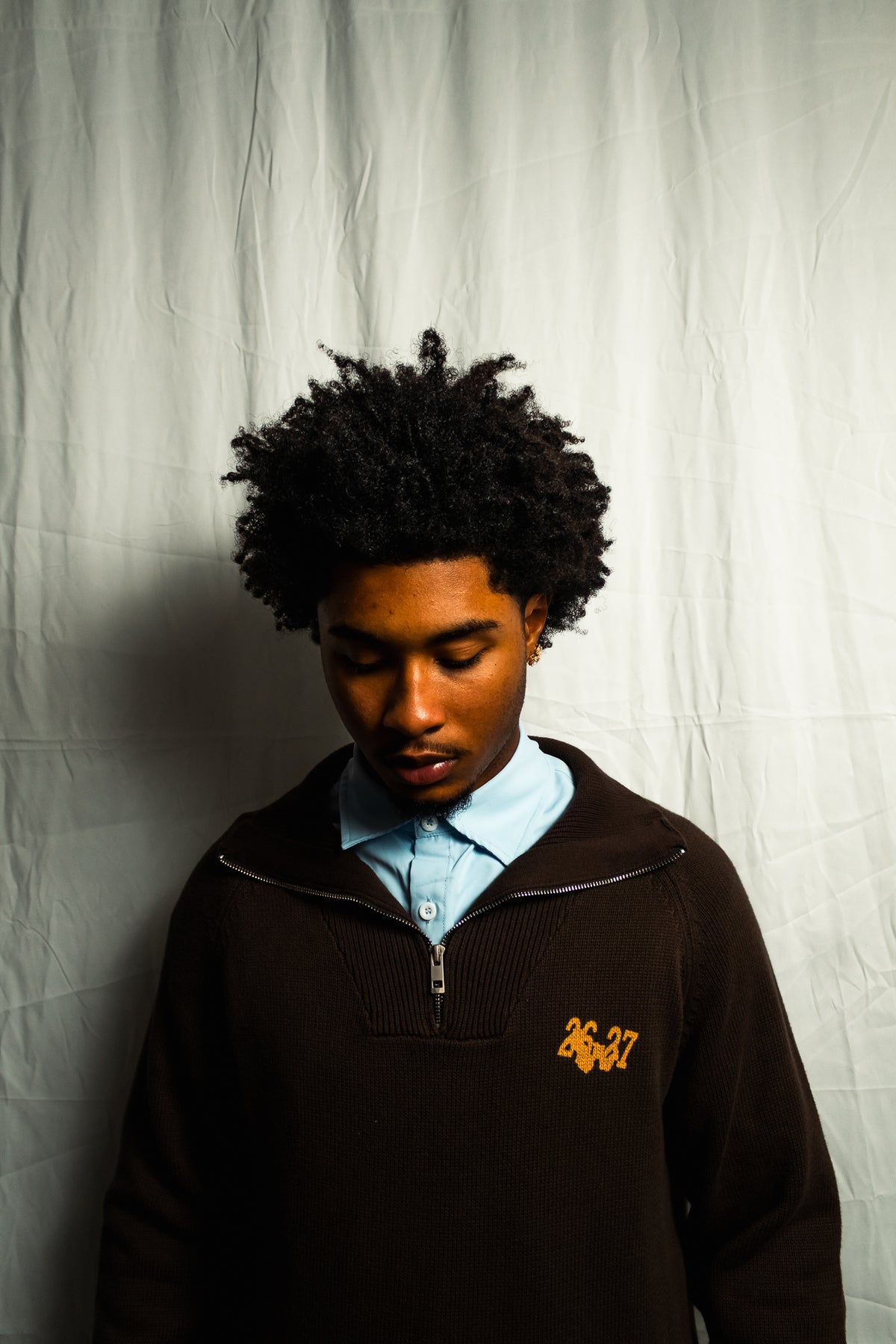 WAR FOR HD / QUARTER-ZIP SWEATER (UNISEX)