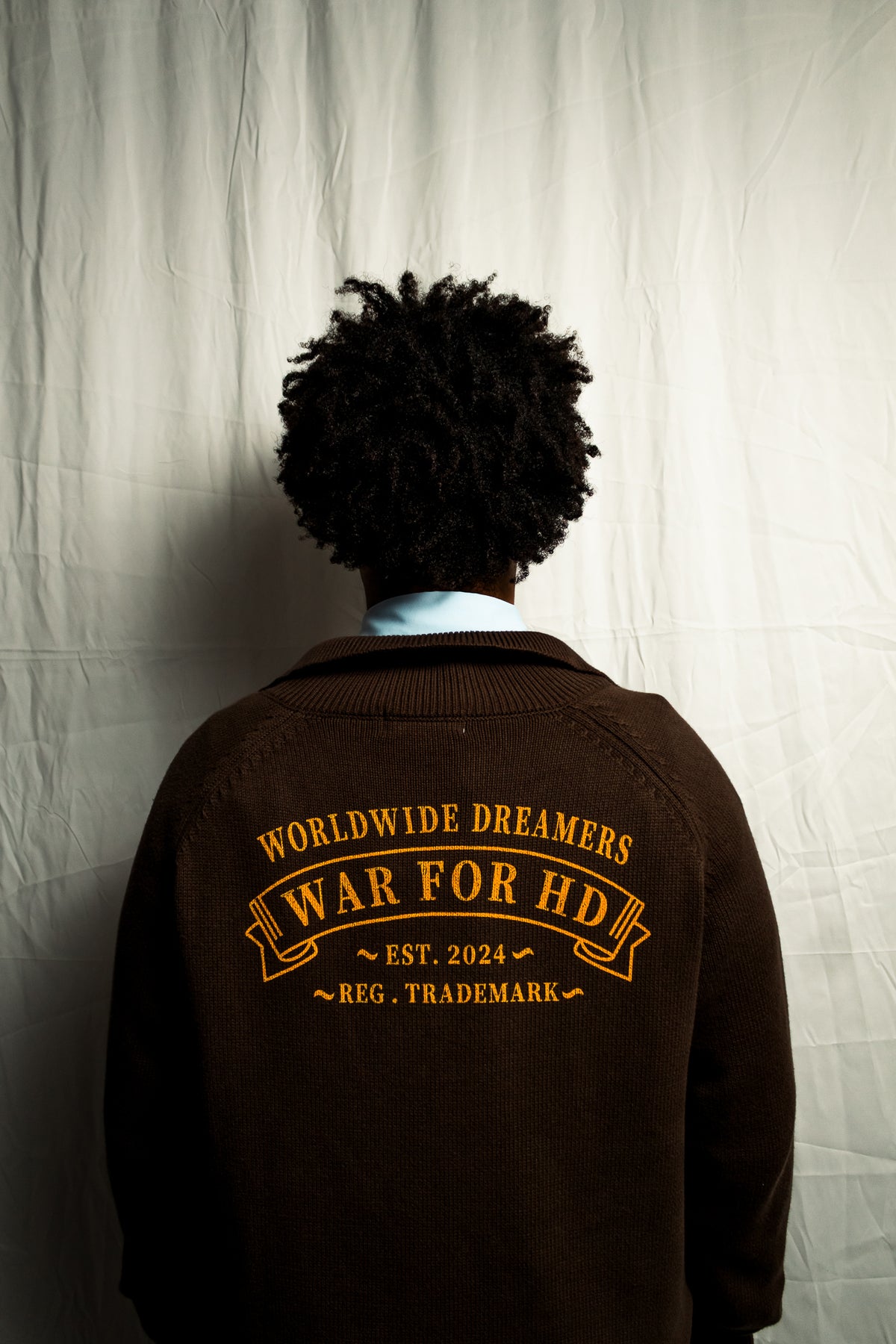 WAR FOR HD / QUARTER-ZIP SWEATER (UNISEX)