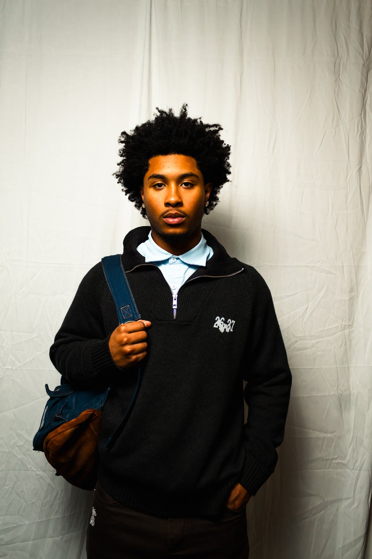 WAR FOR HD / QUARTER-ZIP SWEATER (UNISEX)