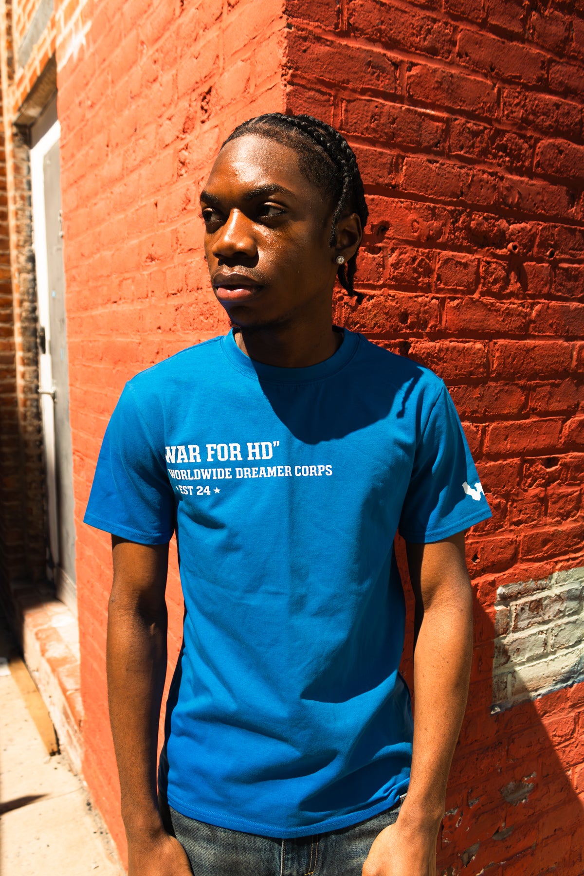 War For HD/WWDC Classic Crew Neck Cotton T-Shirt