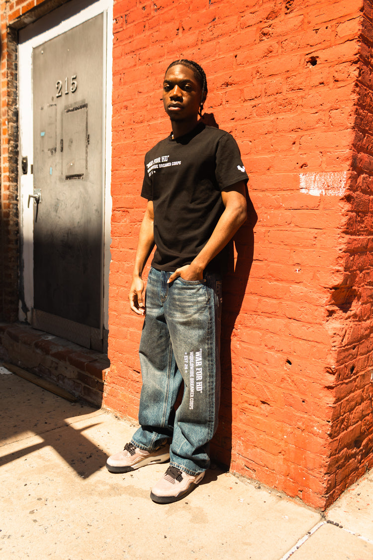 War For HD/WWDC Classic Crew Neck Cotton T-Shirt