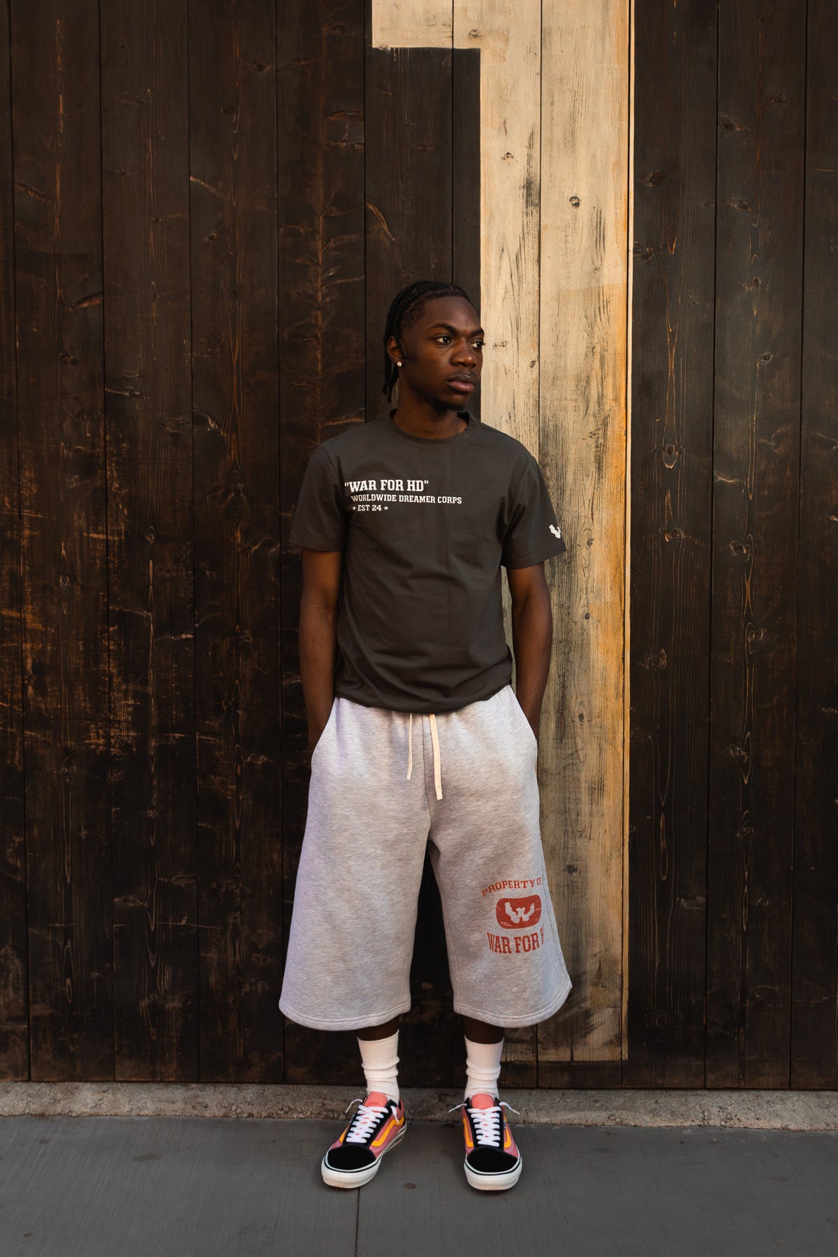 War For HD/WWDC Classic Crew Neck Cotton T-Shirt