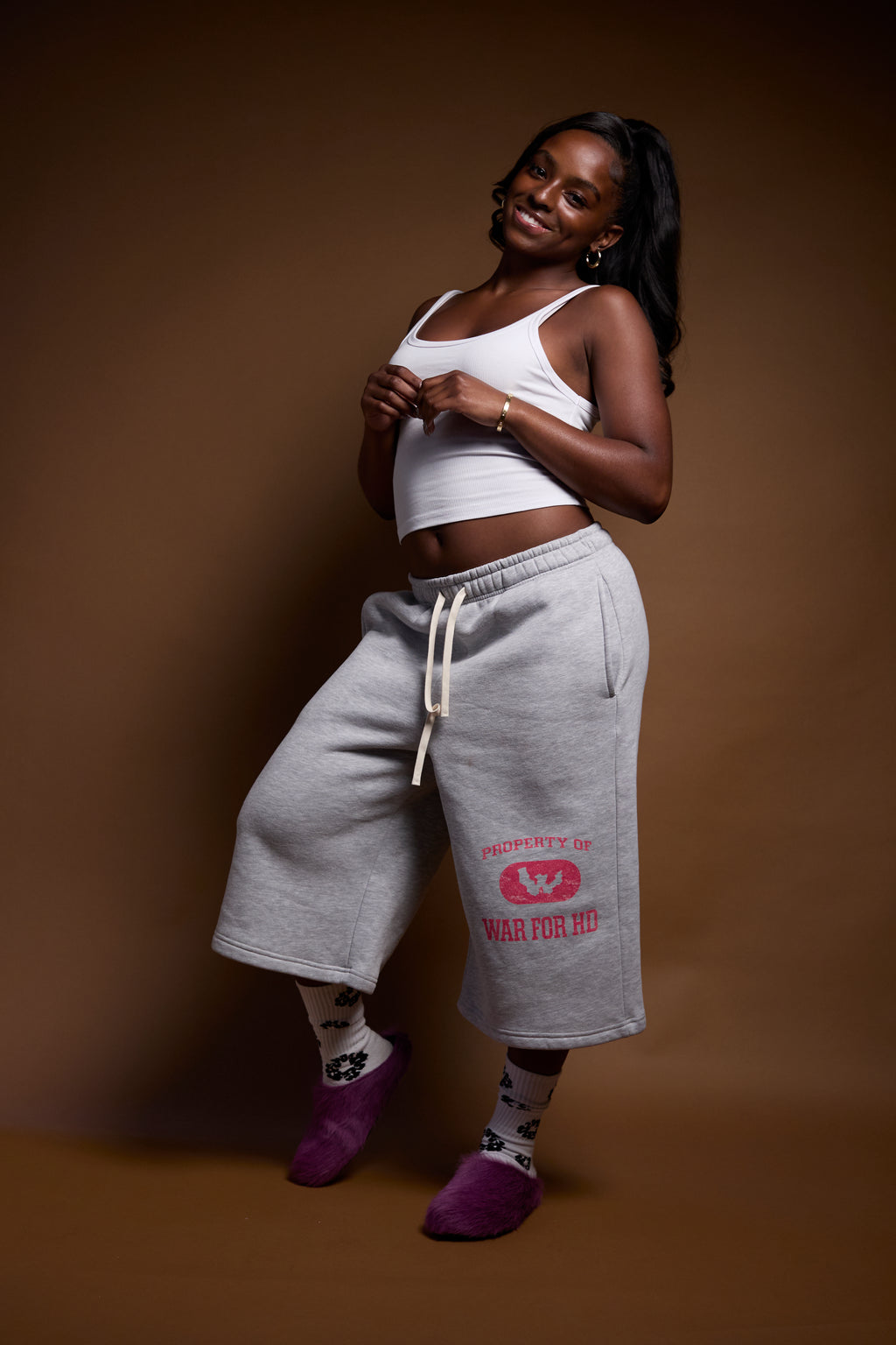 War For HD Dream State Pink 3/4 Shorts