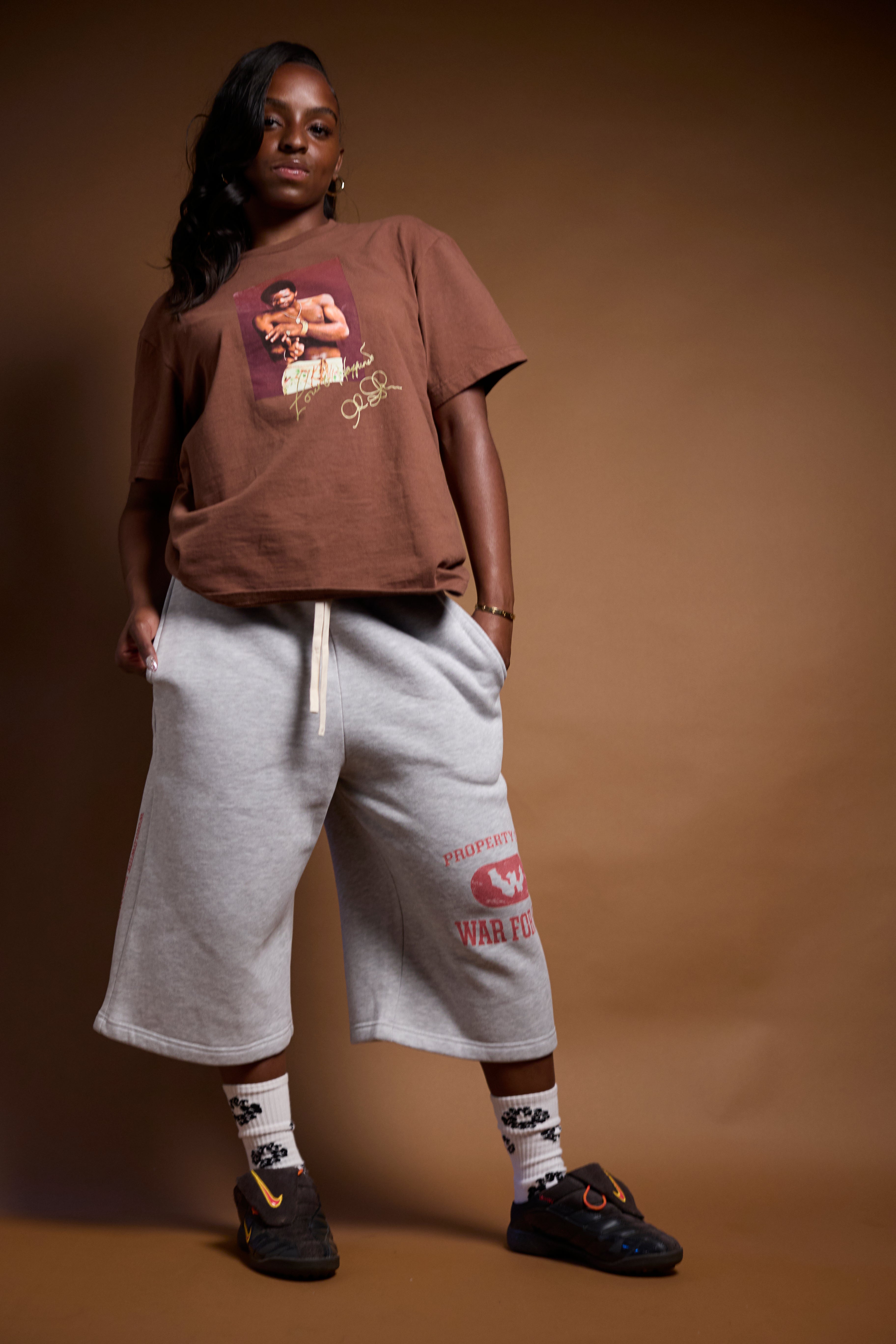 War For HD Victory Red 3/4 Shorts